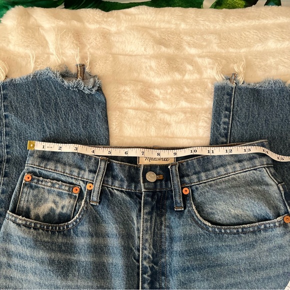 Madewell 25/26 Slim Demi-Boot Raw Hem Casual Everyday Jeans - Picture 4 of 10